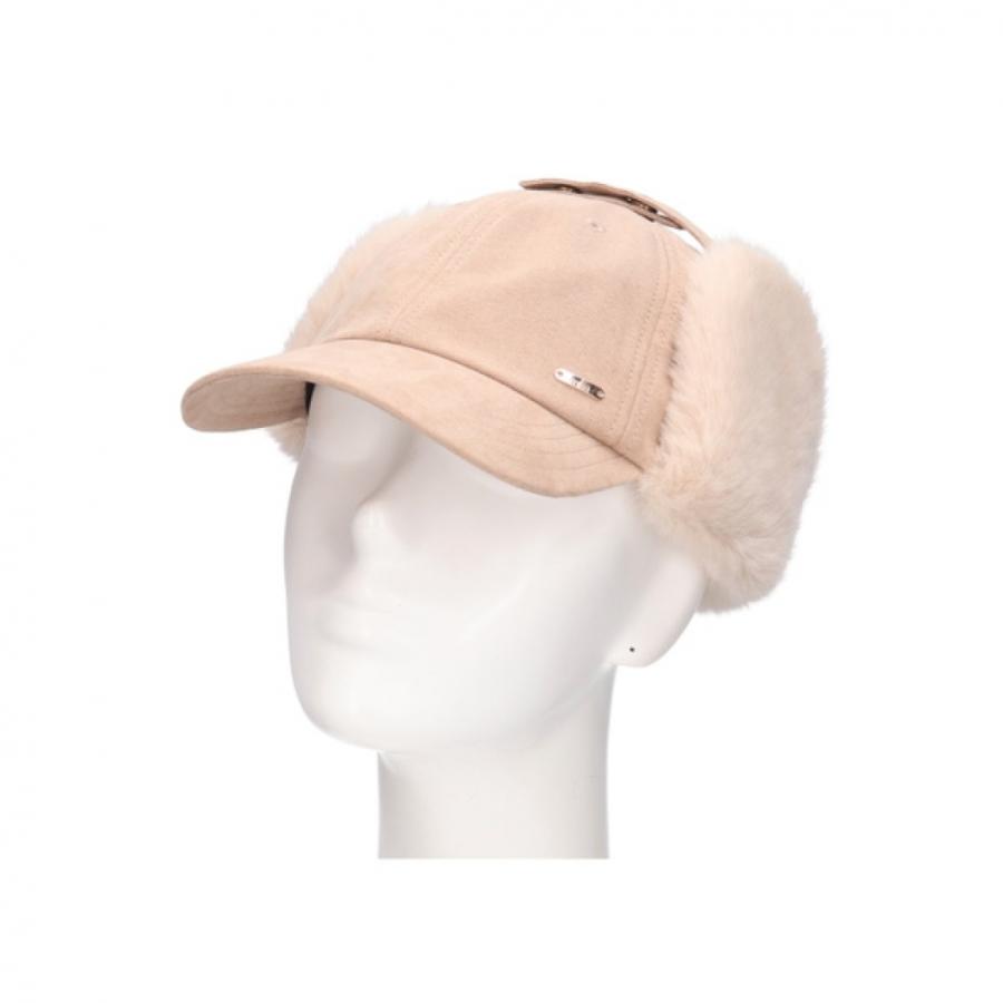 レディース キャップ スエードイヤーフラップキャップ 244061212 93