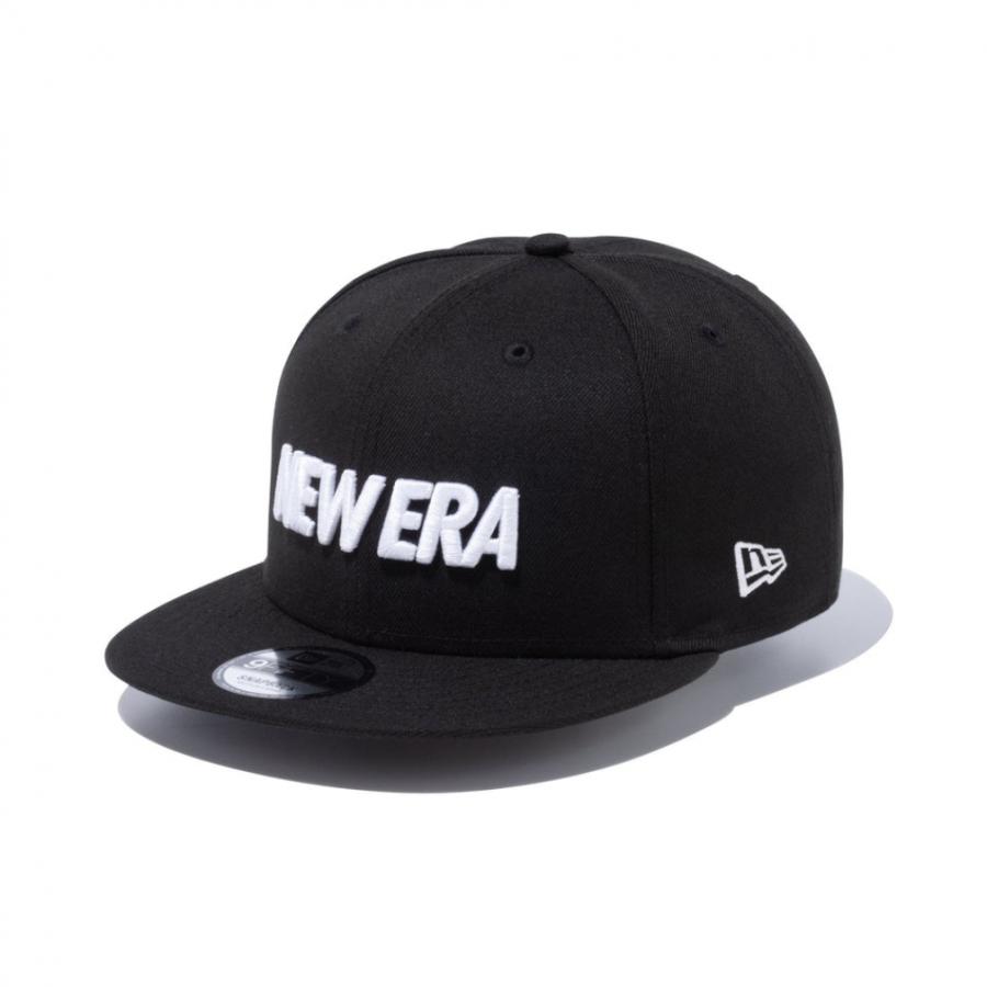 NEW ERA（ニューエラ） キャップ 9FIFTY ワードマークロゴ ブラック