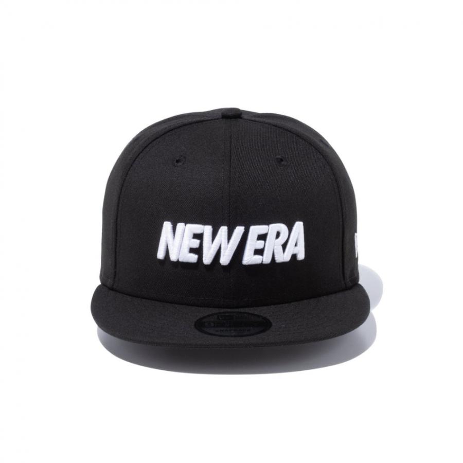 NEW ERA（ニューエラ） キャップ 9FIFTY ワードマークロゴ ブラック