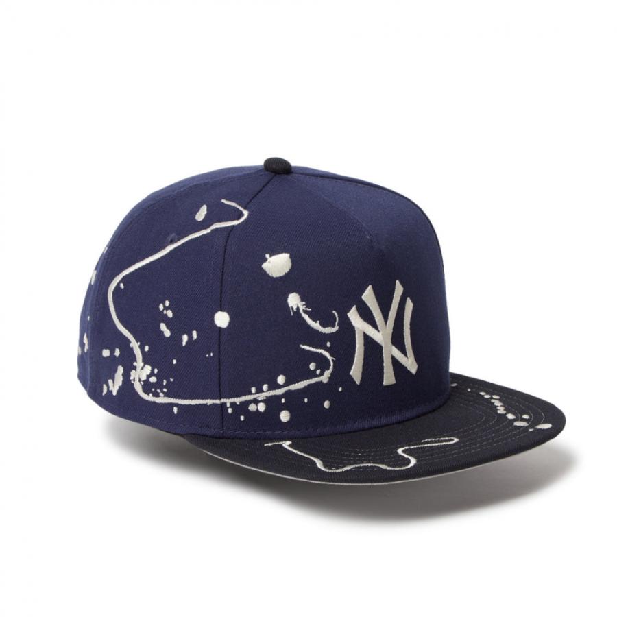 ENYCE ネイビー サンバイザー bboy 激レア 00s 9fifty-dripping-new-era-