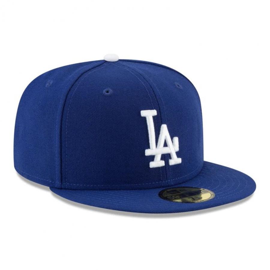 ニューエラ 59FIFTY MLBオンフィールド ロサンゼルス・ドジャース ゲーム キャップ 13554994 帽子 ： ロイヤルブルー×ホワイト NEW ERA｜alpen-group｜02