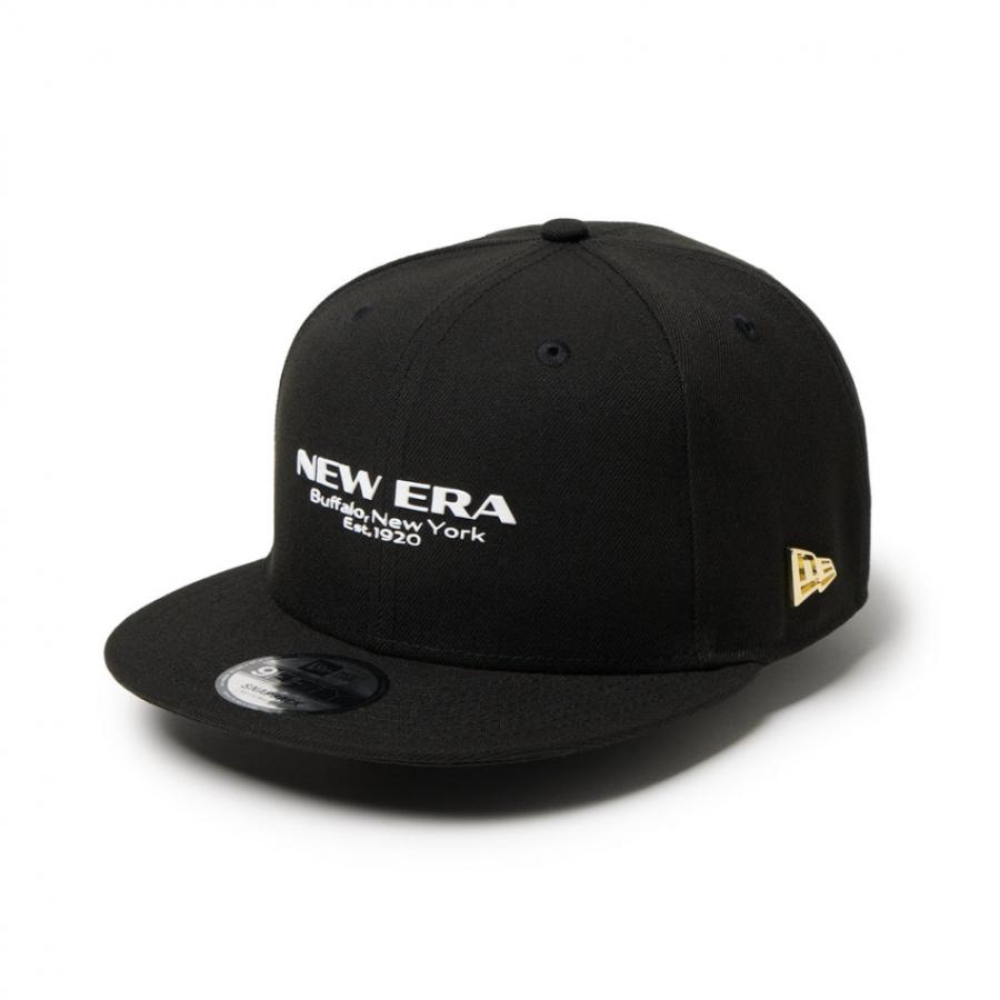 NEW ERA（ニューエラ） キャップ 9FIFTY TPU Logo Metal Flag ブラック
