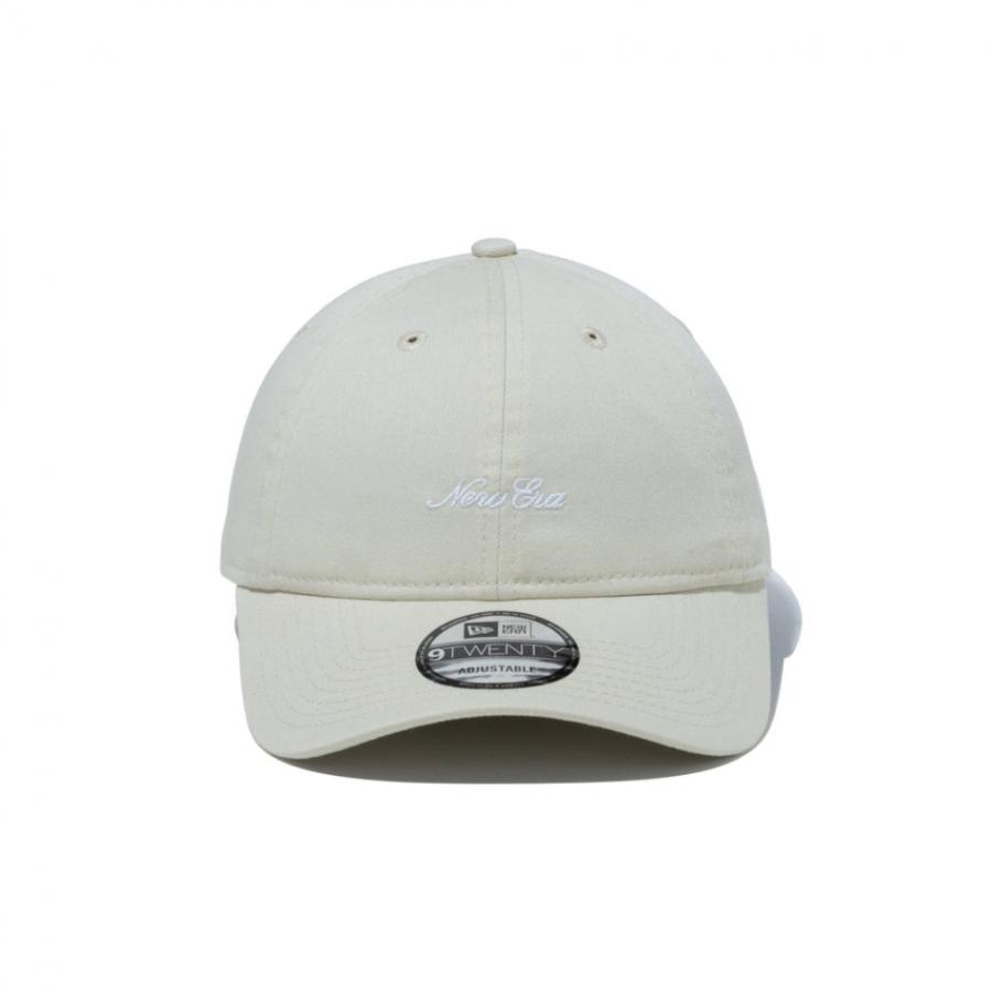NEW ERA（ニューエラ） キャップ 9TWENTY スクリプトロゴ ウォッシュド