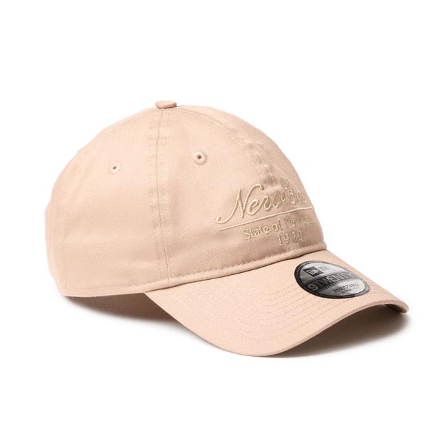 NEW ERA（ニューエラ） キャップ 9TWENTY Script Tonal Logo ベージュ