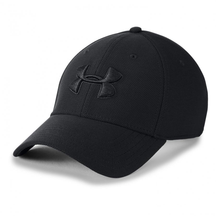 アンダーアーマー キャップ UA BLITZING 3.0 人気満点 CAP 1305036 002 UNDER SALE 63%OFF ARMOUR ブラック 帽子 :