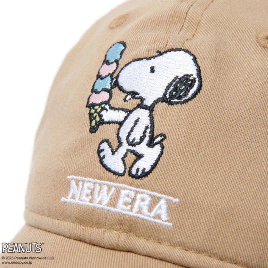 NEW ERA（ニューエラ） Youth 9TWENTY PEANUTS アイスクリーム カーキ
