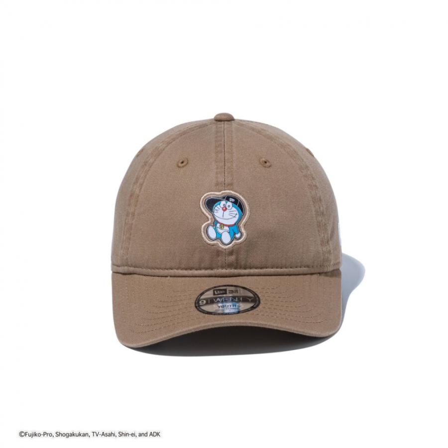 NEW ERA（ニューエラ） Youth 9TWENTY ドラえもん フェイス カーキ