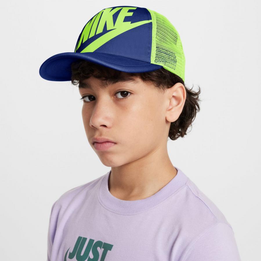 NIKE（ナイキ） YTH ライズ S CB TRKR キャップ FB5363 455 ジュニア キッズ 子供 キャップ 帽子 ： ロイヤル ...