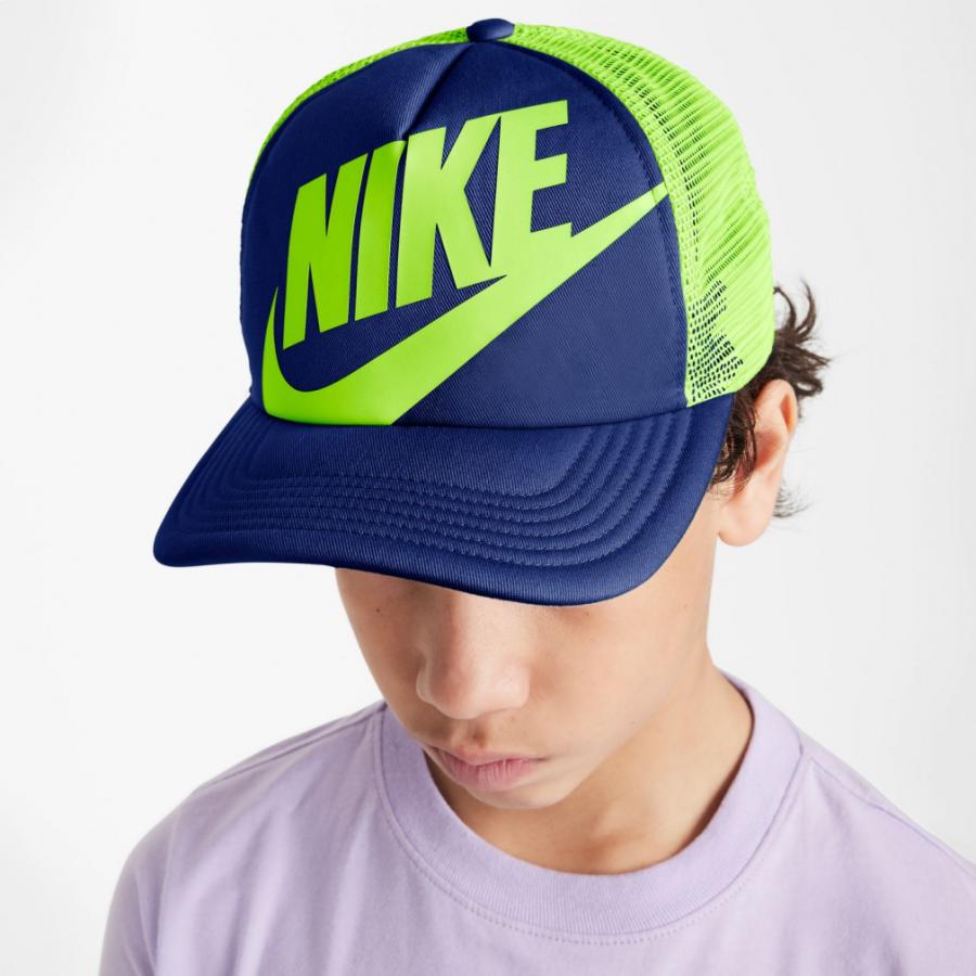 NIKE（ナイキ） YTH ライズ S CB TRKR キャップ FB5363 455 ジュニア キッズ 子供 キャップ 帽子 ： ロイヤル ...
