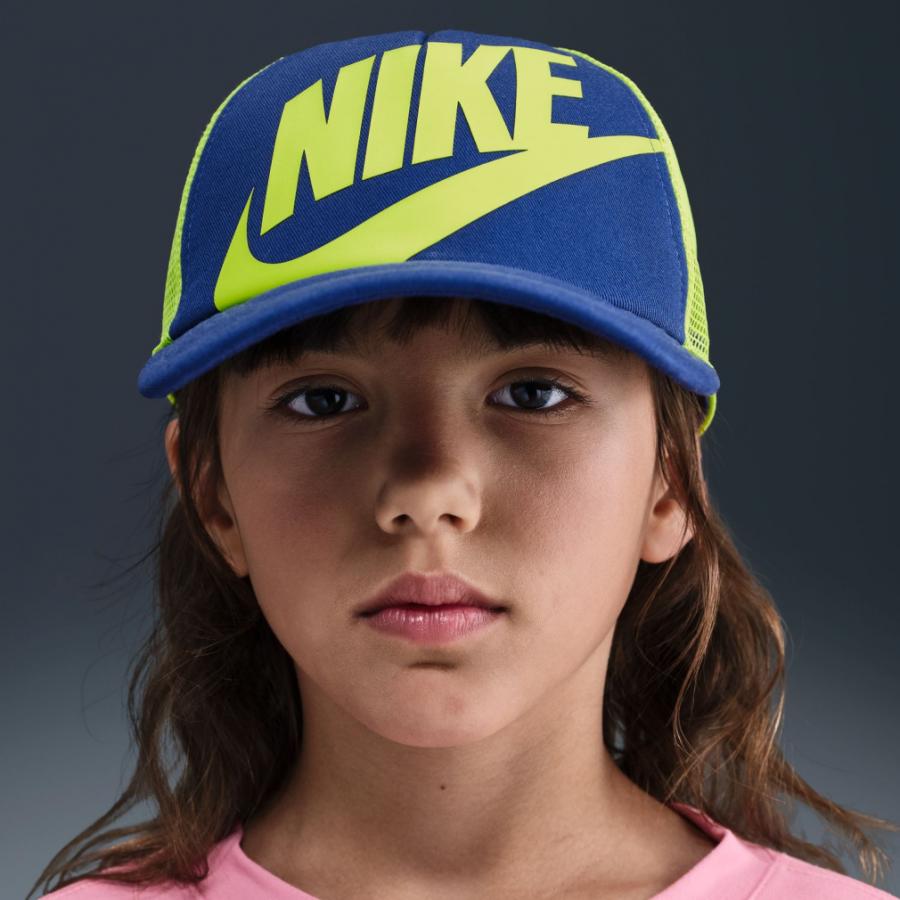 NIKE（ナイキ） YTH ライズ S CB TRKR キャップ FB5363 455 ジュニア キッズ 子供 キャップ 帽子 ： ロイヤル ...