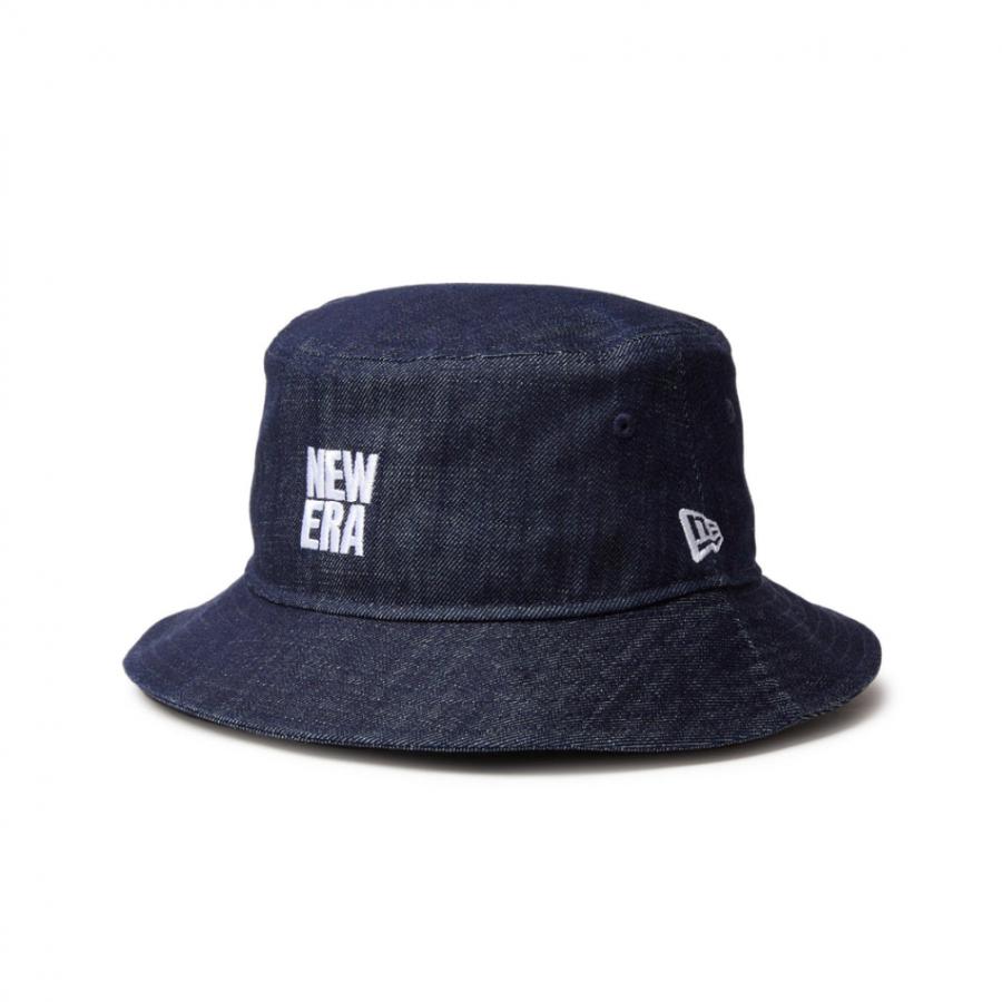 シグネチャー デニム バケット ハットunisex NEW ERA（ニューエラ） ハット バケット01 Denim スクエアニューエラ
