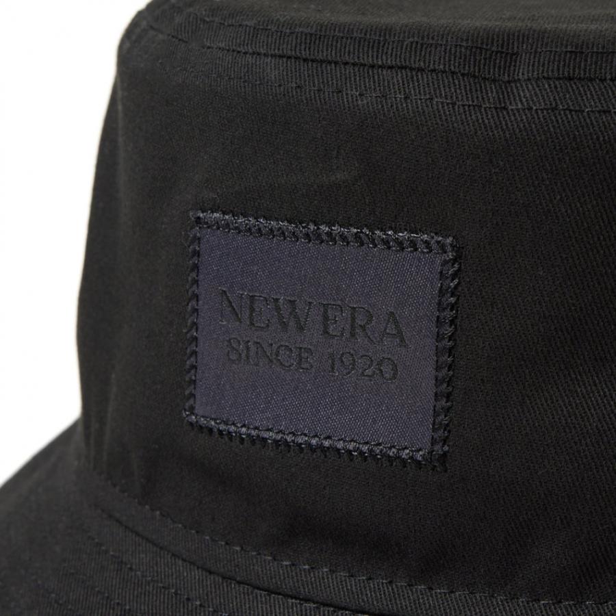 NEW ERA（ニューエラ） ハット バケット01 Black Woven Patch ブラック