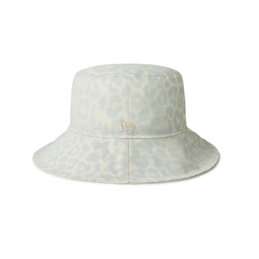 ニューエラ バケット03 Waka Nozawa 野沢和香 レオパード ストーン BUCKET03 WN LEOPARD STO 13333766 ハット 帽子 ： ライトグレー NEW ERA｜alpen-group｜02