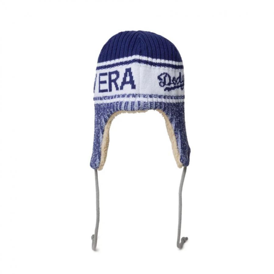 即完売商品 New Era Dodgers ニット帽　トラッパー NEW ERA ニューエラ ビーニー ニットキャップ ニット帽 帽子 ニット