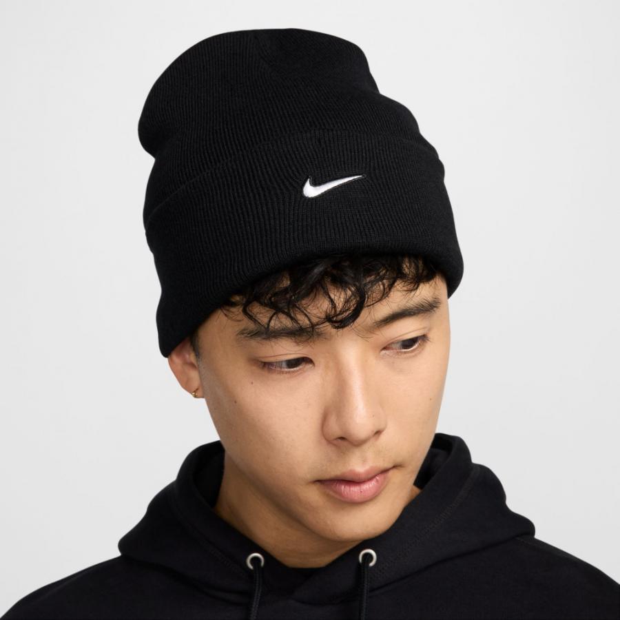 NIKE（ナイキ） ニット帽 ピーク ビーニー TC スウッシュ F24 L HF0187