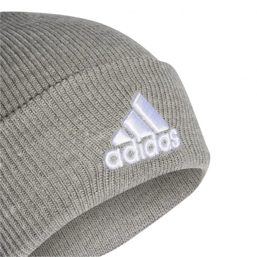 adidas（アディダス） ニット帽 ロゴ ビーニー II3523 帽子 ： グレー