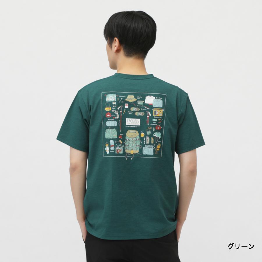 TIGORA（ティゴラ） 2025春夏 メンズ アウトドア 半袖Tシャツ