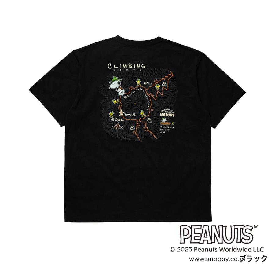 PEANUTS ピーナッツ ティゴラ メンズ トレッキング 半袖Tシャツ