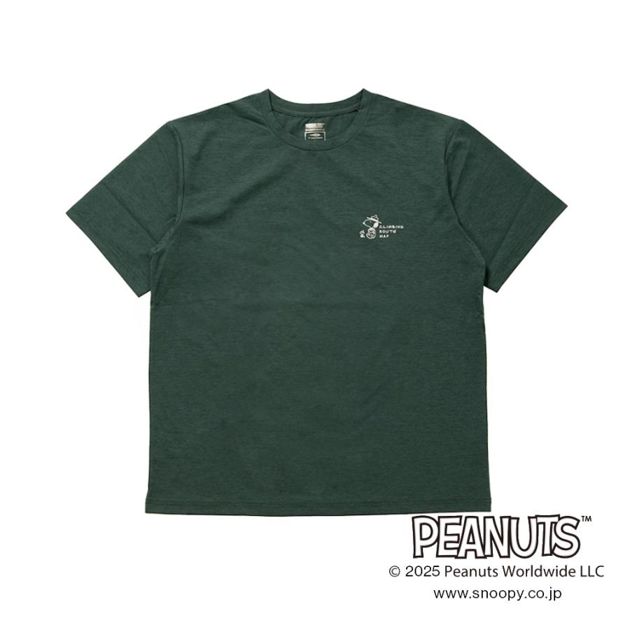 PEANUTS ピーナッツ ティゴラ メンズ トレッキング 半袖Tシャツ