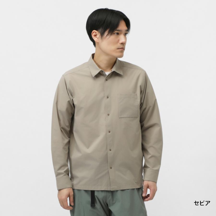 TIGORA（ティゴラ） メンズ アウトドア 長袖シャツ トレッキング長袖