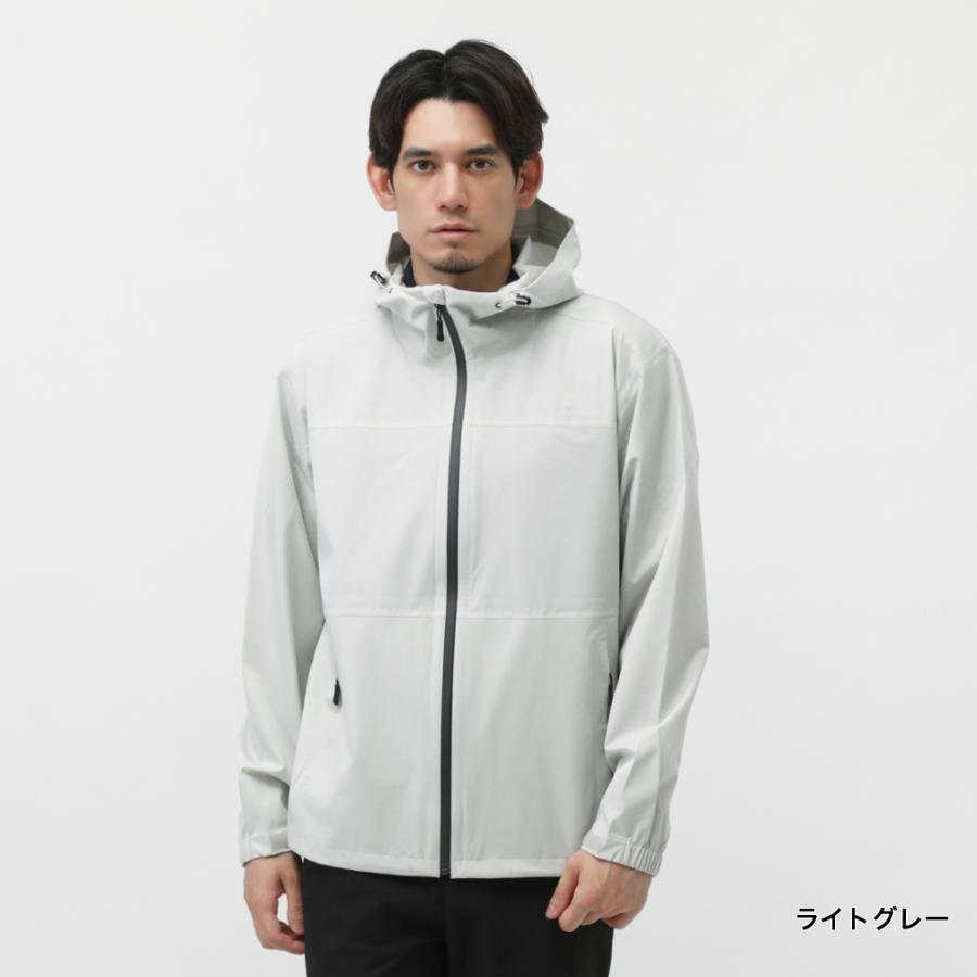 TIGORA 2025春夏 ティゴラ メンズ アウトドア レインジャケット