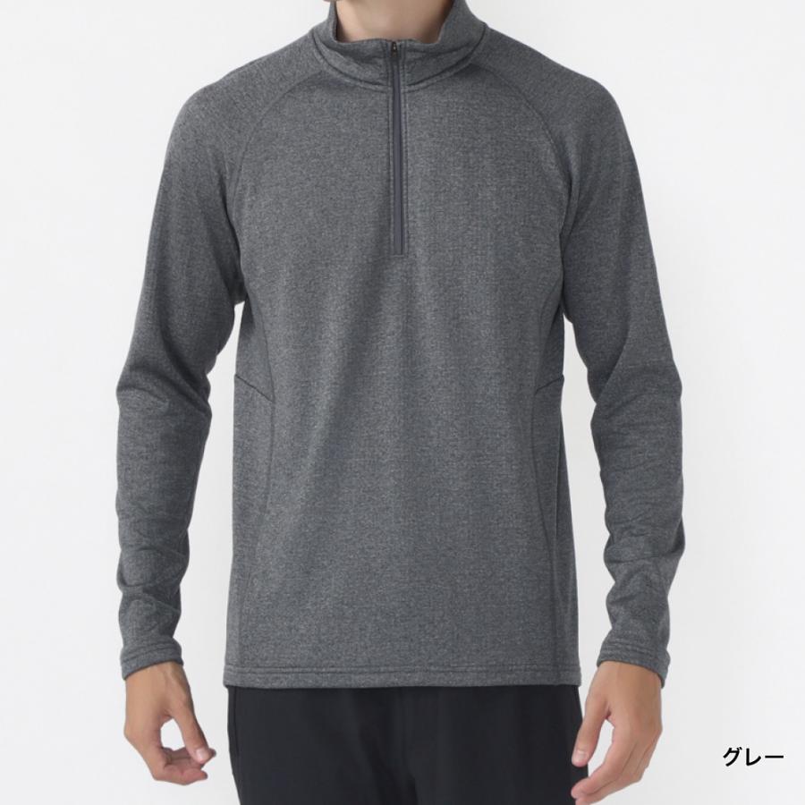 TIGORA（ティゴラ） メンズ アウトドア 長袖Tシャツ グリッドフリース