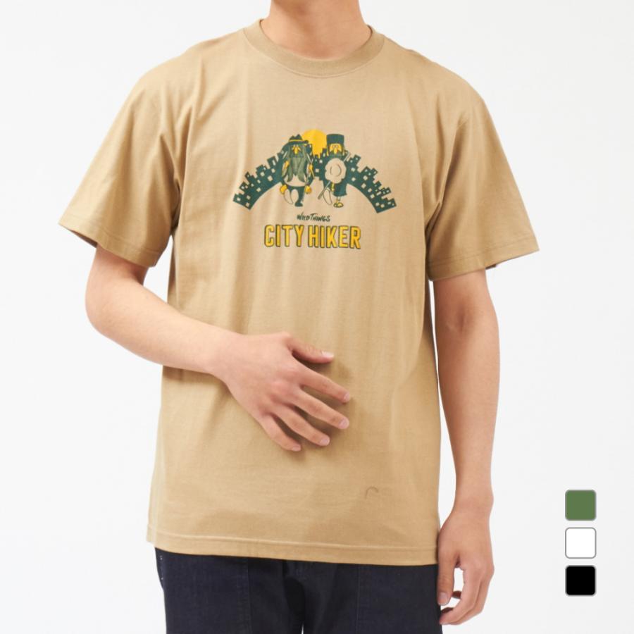 WILD THINGS（ワイルドシングス） メンズ アウトドア 半袖Tシャツ CITY