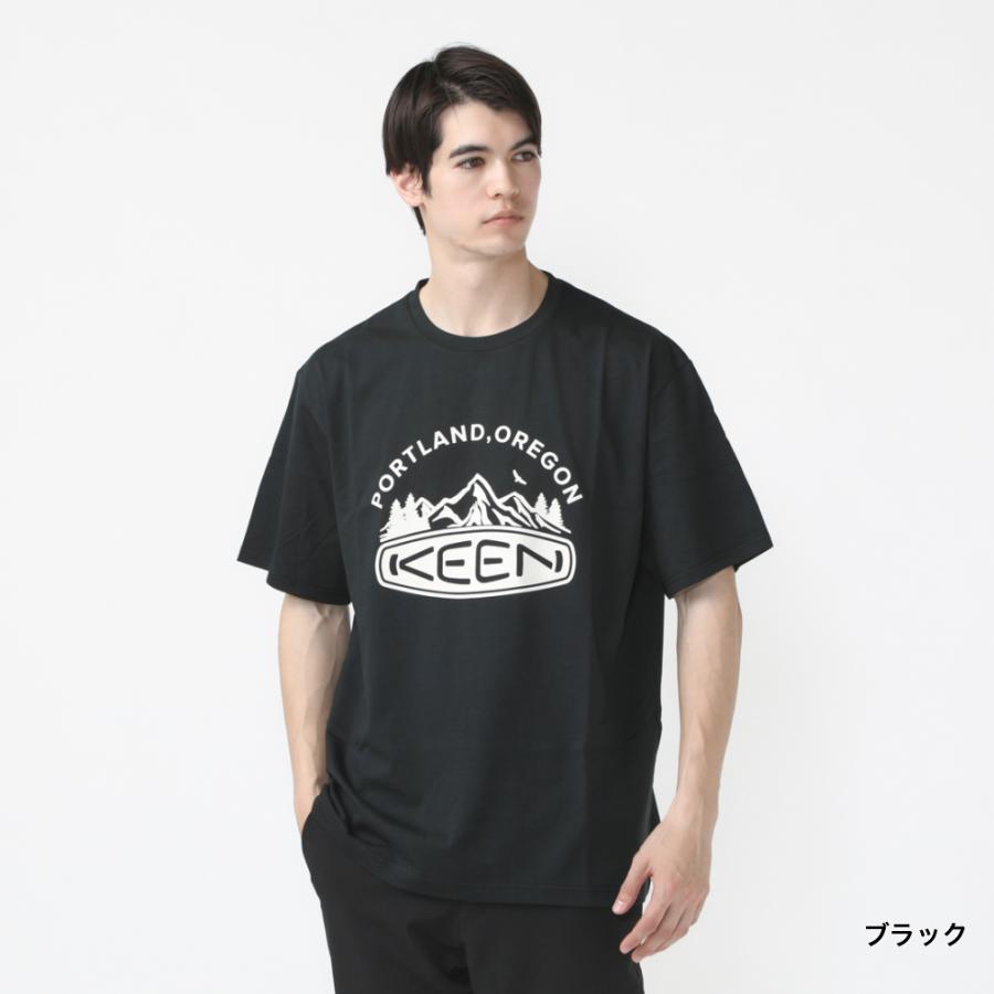 キーン アウトドア 半袖Tシャツ ハーベスト テック ティー アーチ ロゴ 1029315 KEEN｜alpen-group｜02