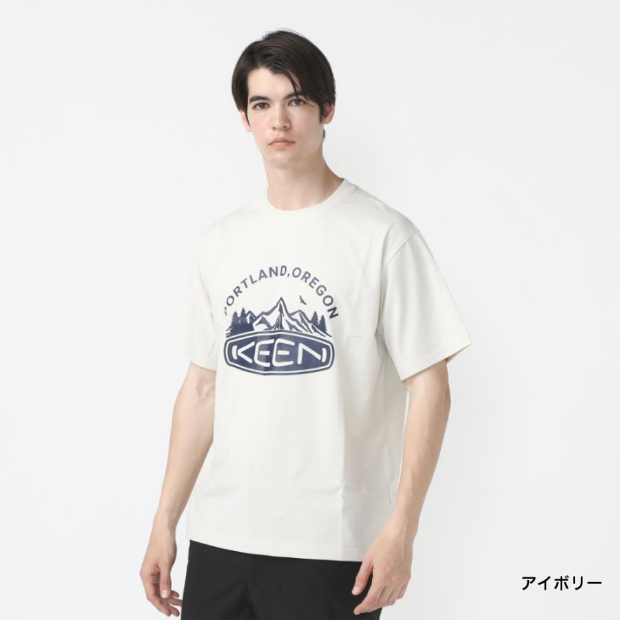 キーン アウトドア 半袖Tシャツ ハーベスト テック ティー アーチ ロゴ 1029315 KEEN｜alpen-group｜03