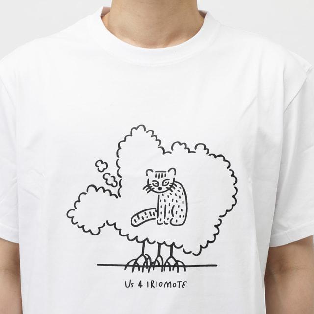 KEEN（キーン） アウトドア 半袖Tシャツ US4 OCRP IRIOMOTE CAT TEE