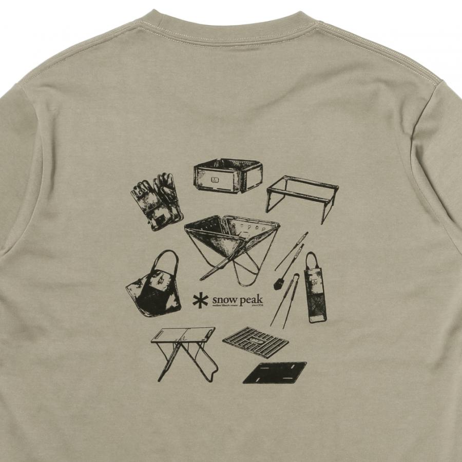 snow peak（スノーピーク） 【アルペン限定】 アウトドア 半袖Tシャツ