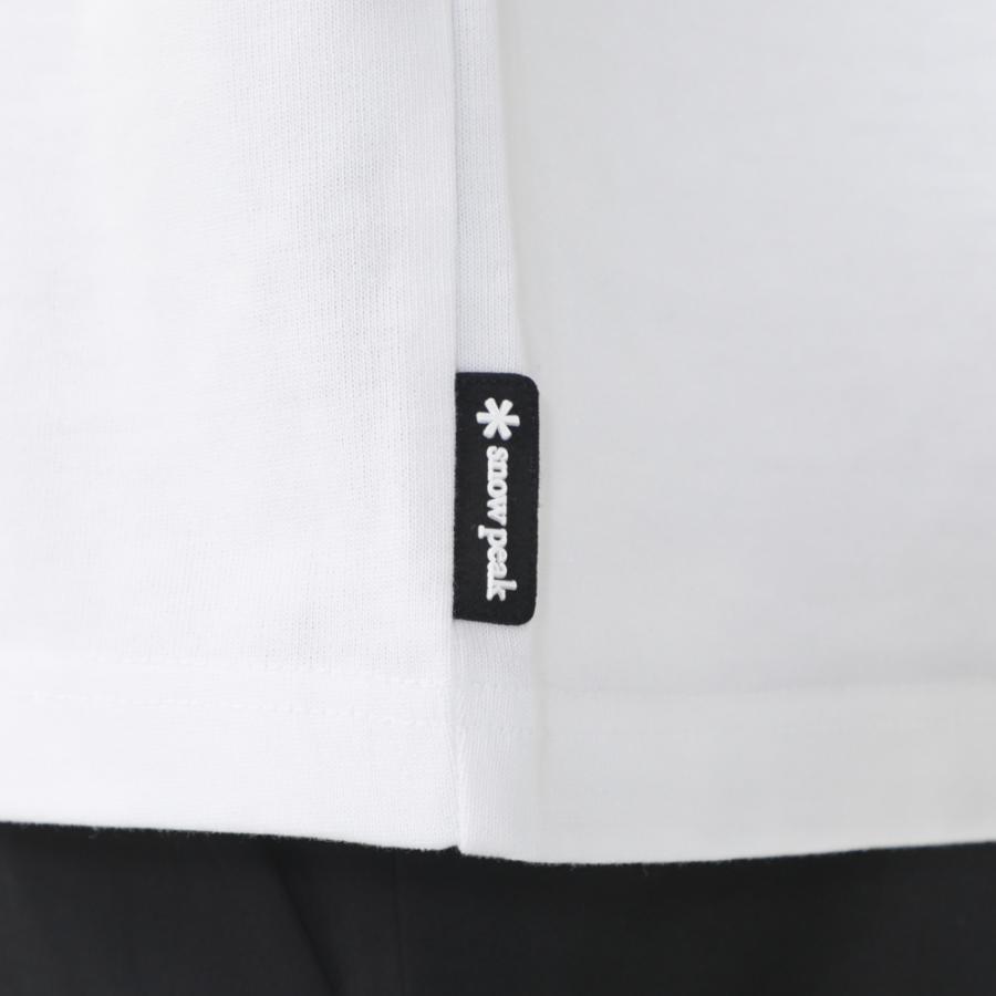 snow peak（スノーピーク） アウトドア 半袖Tシャツ Gear Printed S/S