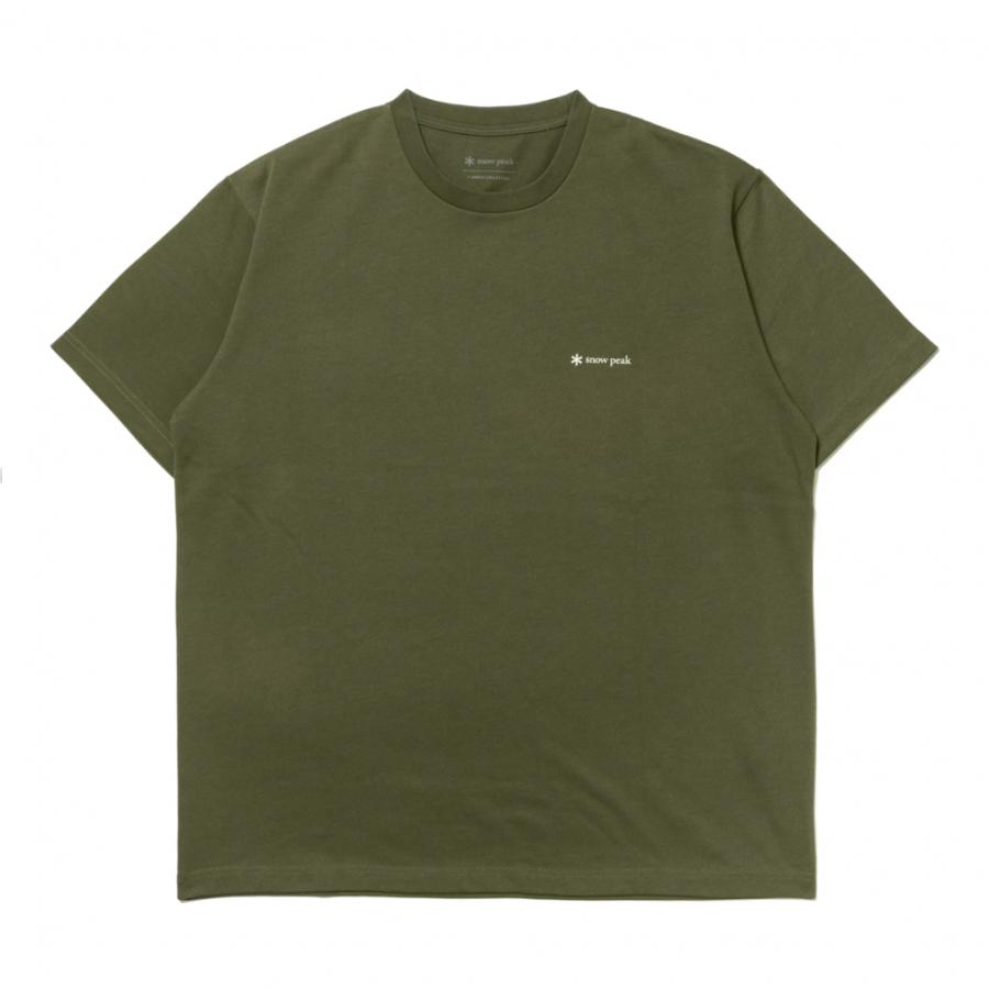 snow peak（スノーピーク） アウトドア 半袖Tシャツ Gear Printed S/S