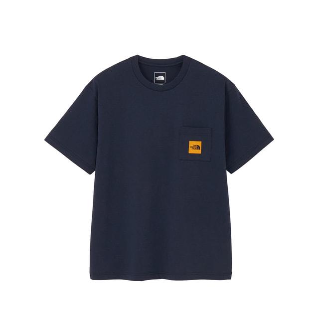 everyone ネイビー Tシャツ ポケットロゴ　Sサイズ THE NORTH FACE（ザ ノースフェイス） メンズ アウトドア 半袖Tシャツ
