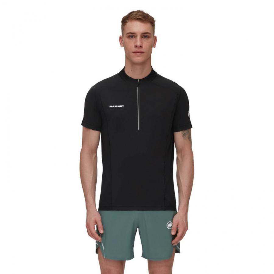 MAMMUT（マムート） メンズ 半袖Tシャツ エナジーエフエルハーフジップ