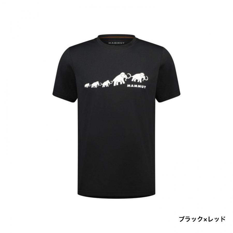 2024春夏 マムート メンズ アウトドア 半袖Tシャツ キューディーロゴ プリント ティーシャツ アジアンフィット メン 1017-02012 MAMMUT｜alpen-group｜06