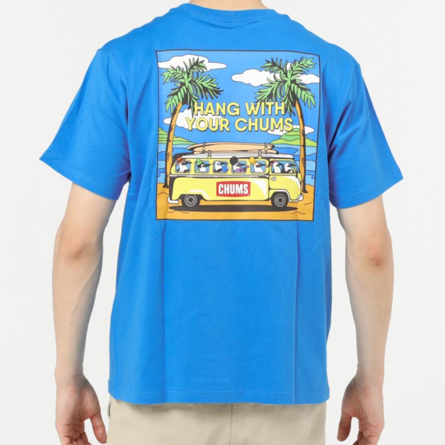 CHUMS（チャムス） メンズ アウトドア 半袖Tシャツ ゴートゥーザシーT