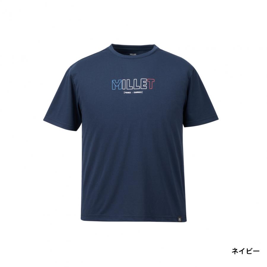 MILLET（ミレー） メンズ トレッキング 半袖Tシャツ OUTLINE LOGO TS