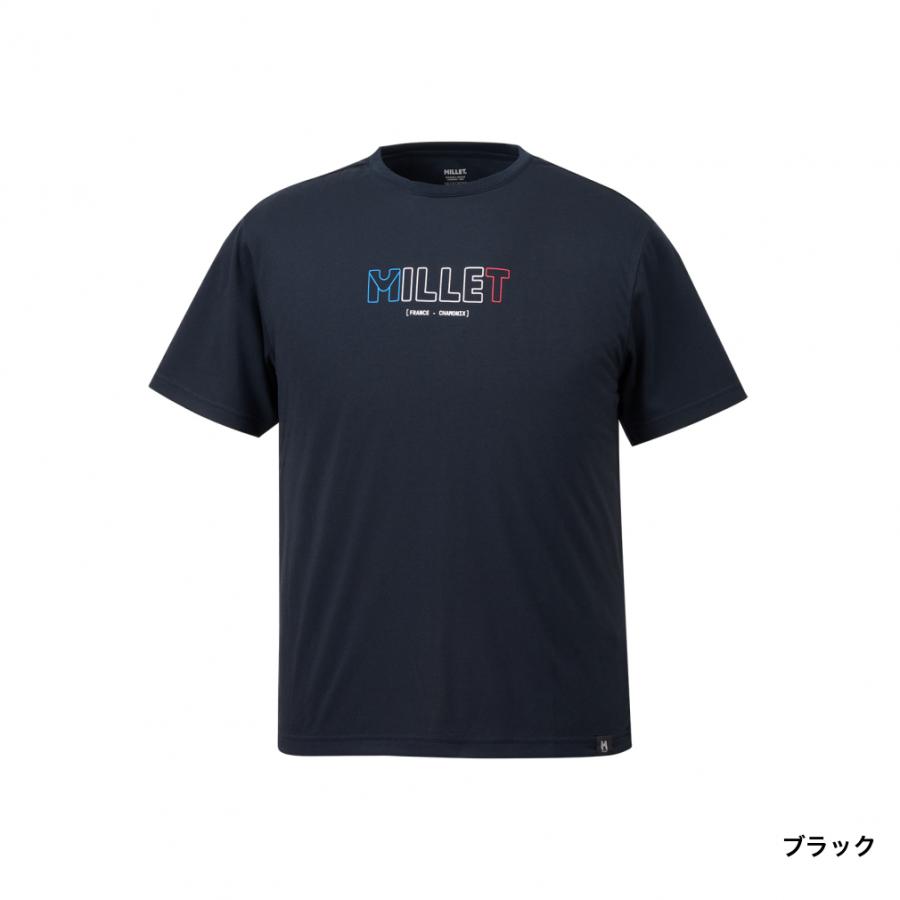 MILLET（ミレー） メンズ トレッキング 半袖Tシャツ OUTLINE LOGO TS