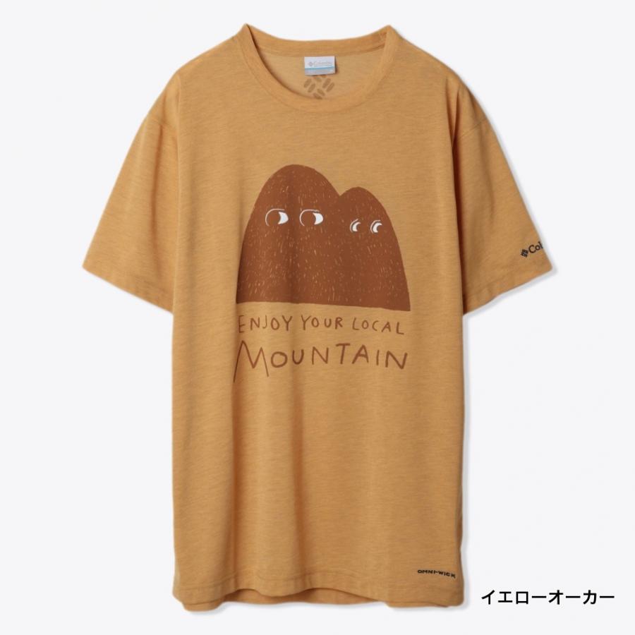 2024春夏 コロンビア メンズ アウトドア 半袖Tシャツ エンジョイマウンテンライフグラフィックショートスリーブTシャツ  PM0220  Columbia｜alpen-group｜02