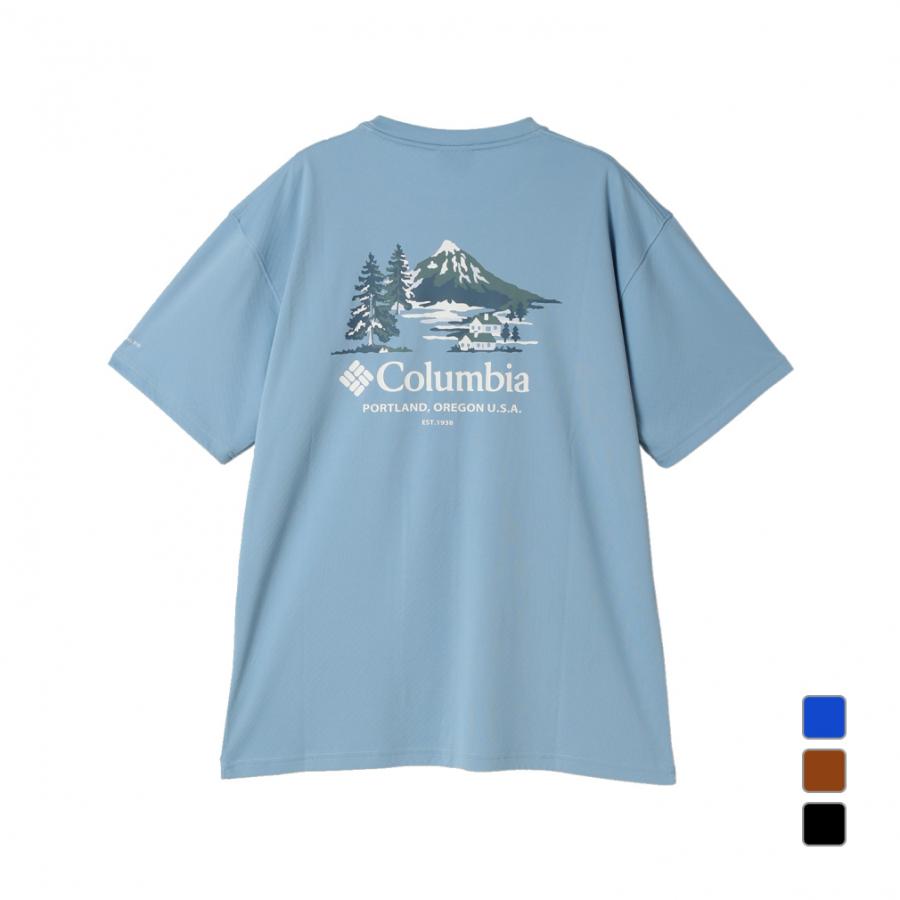Columbia 2025春夏 コロンビア メンズ アウトドア 半袖Tシャツ