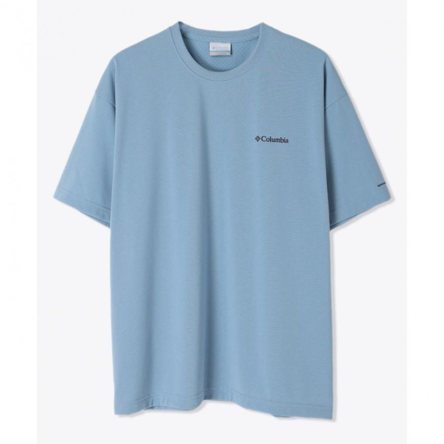 2025春夏 コロンビア メンズ アウトドア 半袖Tシャツ サンライズストレイトオムニフリーズゼログラフィックショートスリーブTシャツ PM0950  Columbia