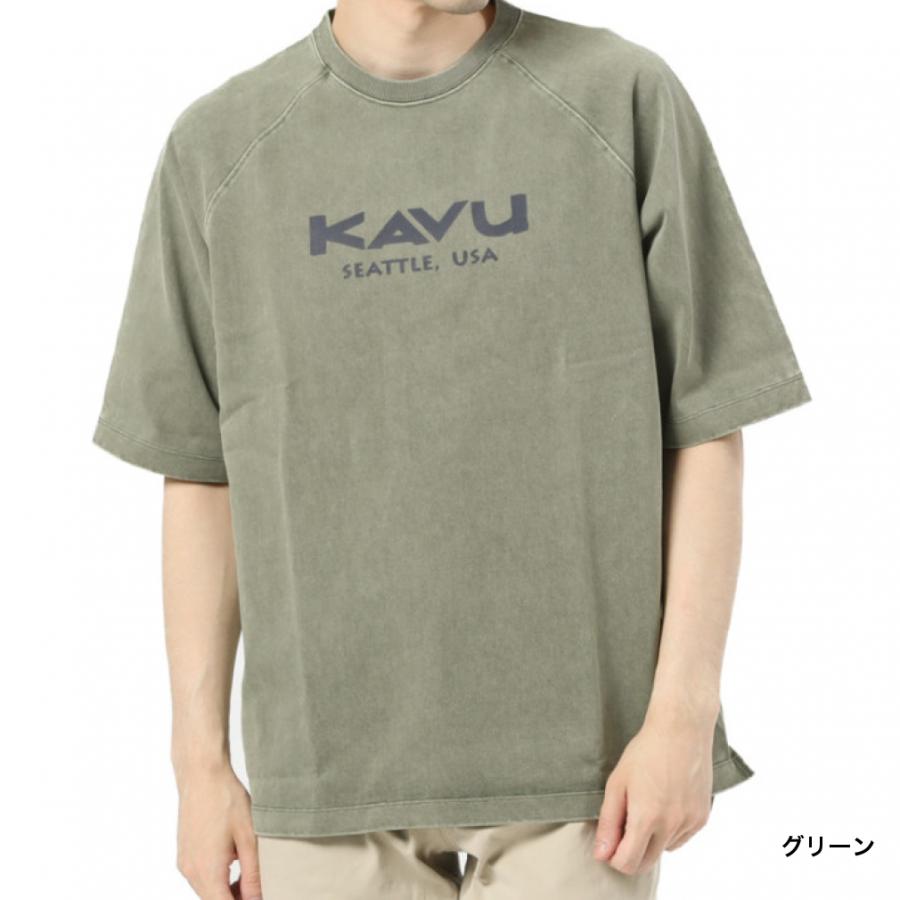KAVU（カブー） メンズ アウトドア 半袖Tシャツ H/W Tee 19821807 KAVU