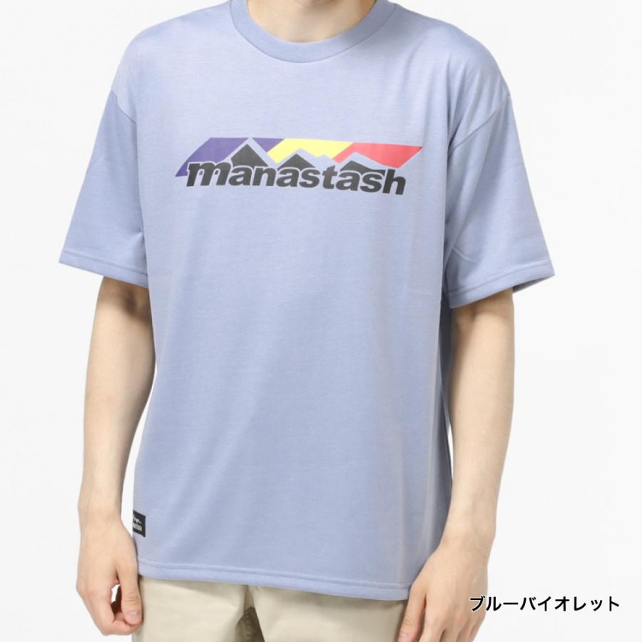 マナスタッシュ メンズ アウトドア 半袖Tシャツ DRY DEO TEE SCHEME LOGO 7123052 MANASTASH｜alpen-group｜03