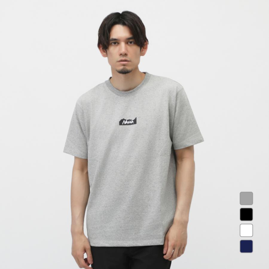 NANGA ナンガ アウトドア 半袖Tシャツ ECO HYBRID MT LOGO TEE
