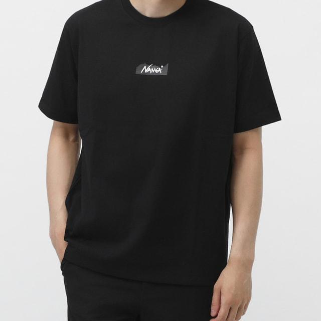 NANGA（ナンガ） アウトドア 半袖Tシャツ ECO HYBRID MT LOGO TEE