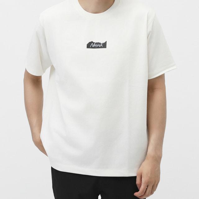 NANGA（ナンガ） アウトドア 半袖Tシャツ ECO HYBRID MT LOGO TEE