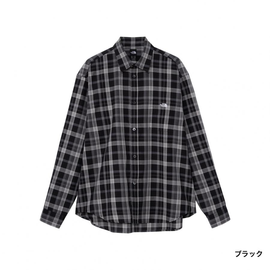 THE NORTH FACE チェック柄長袖シャツ M THE NORTH FACE（ザ ノースフェイス） 2026春夏 アウトドアカジュアル