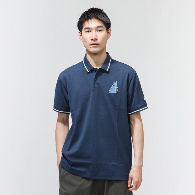 ヘリーハンセン アウトドアカジュアル 半袖シャツ S/S Graphic Polo ショートスリーブ グラフィック ポロ HE32645 HELLY HANSENの画像