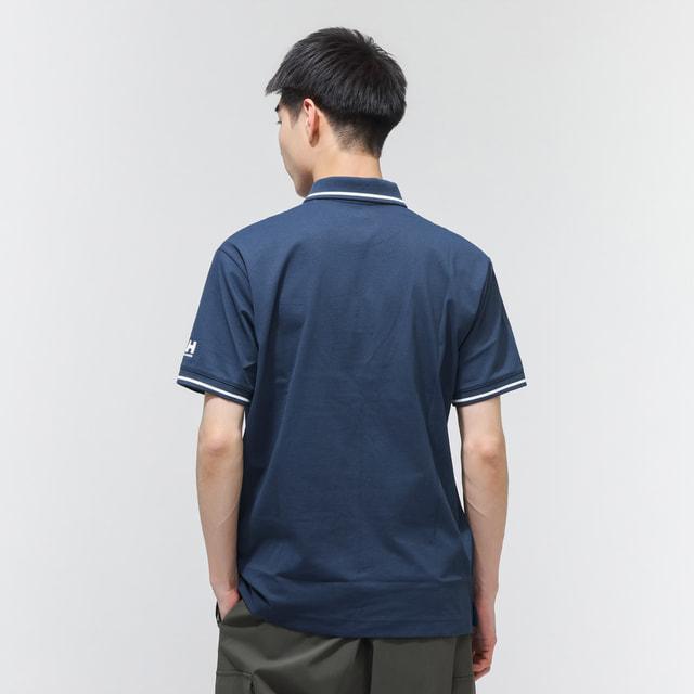 ヘリーハンセン アウトドアカジュアル 半袖シャツ S/S Graphic Polo ショートスリーブ グラフィック ポロ HE32645 HELLY HANSENの画像